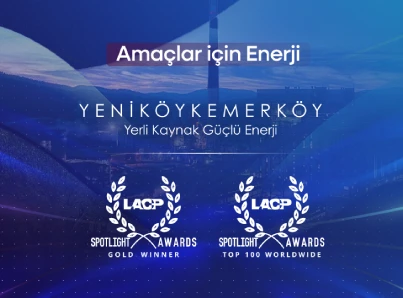 Küresel arenada büyük başarı  Yeniköy Kemerköy Enerji’ye LACP’den Gold ödül 