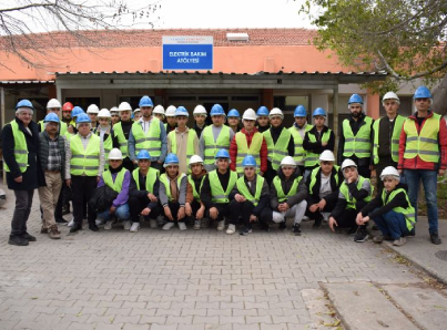 YK Enerji̇, mi̇las mesleki̇ eği̇ti̇m merkezi̇ öğrenci̇leri̇ni̇ ağirladı