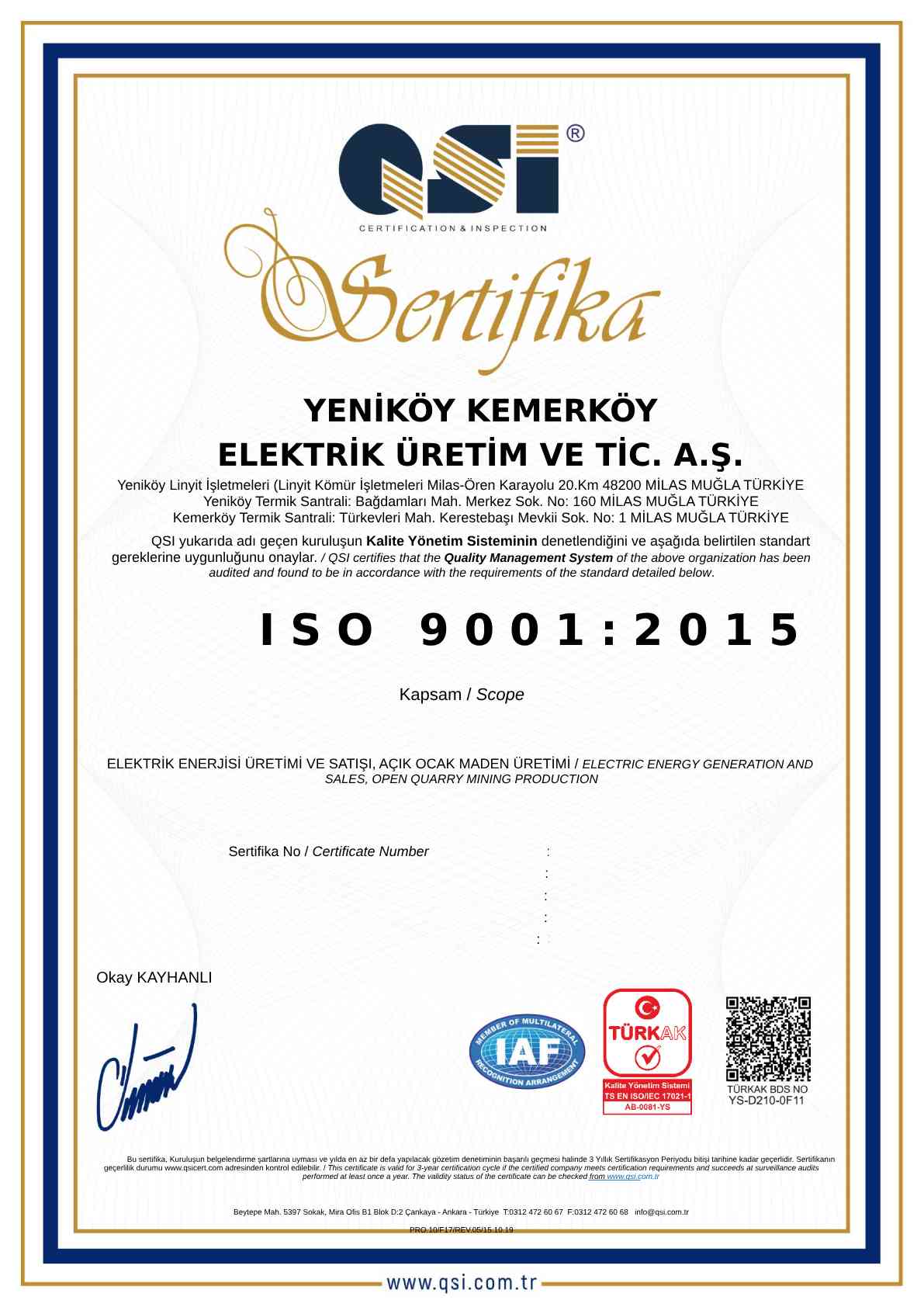 ISO 9001:2015